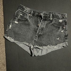 Short shorts , size 12 faded black ! Fun Fun Fun
